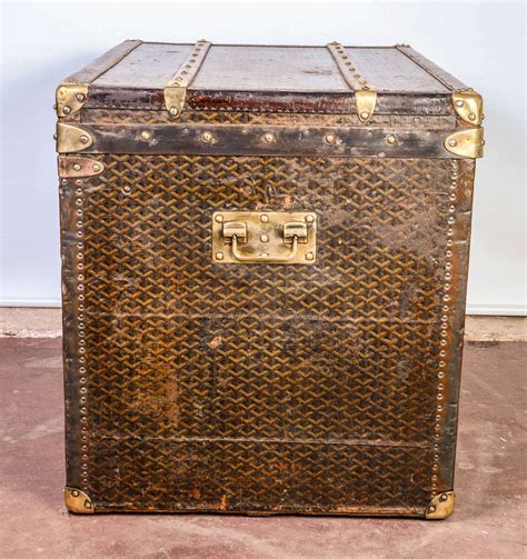 goyard hat trunk|vintage goyard trunk for sale.